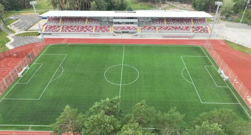 В Серпухове реконструкцию стадиона «Спартак» завершат до конца года